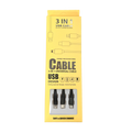 BUY 1 GET 1 FREE 3-in-1 USB Cable | Vape United Kingdom
