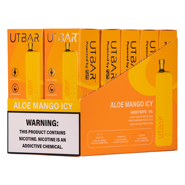 BUY 1 GET 1 FREE Aloe Mango Icy UT Bar | Vape United Kingdom