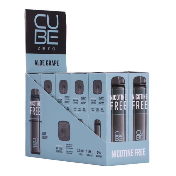 BUY 1 GET 1 FREE Aloe Grape by Cube | Vape United Kingdom