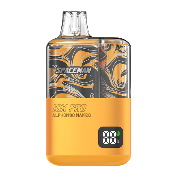 BUY 1 GET 1 FREE Alphonso Mango Spaceman 10K PRO | Vape United Kingdom