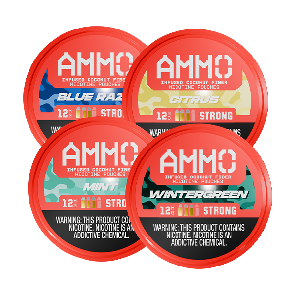 BUY 1 GET 1 FREE AMMO Pouch Sampler | Vape United Kingdom