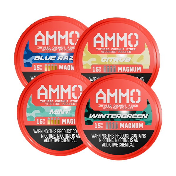 BUY 1 GET 1 FREE AMMO Pouch Sampler | Vape United Kingdom