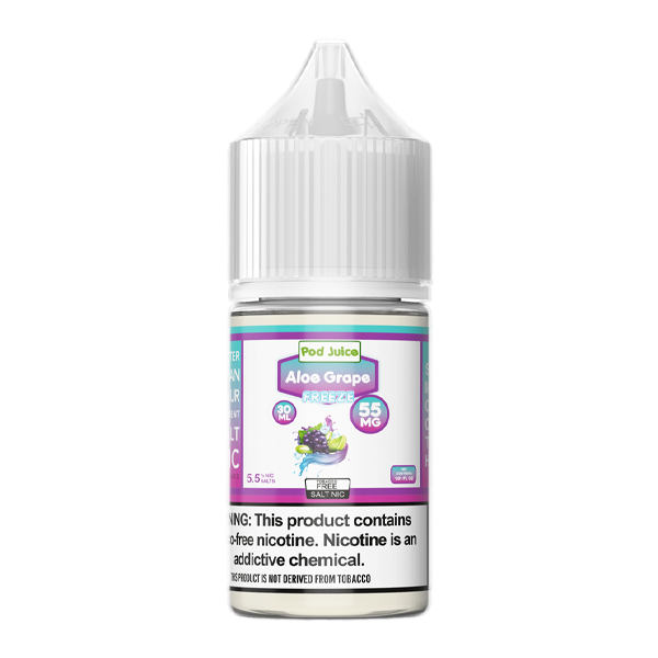 BUY 1 GET 1 FREE Aloe Grape Freeze Pod Juice | Vape United Kingdom